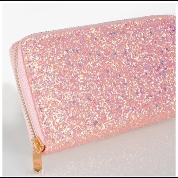 💕sale💕New Glitter Zip Around Glitter Wallet - Picture 3 of 5
